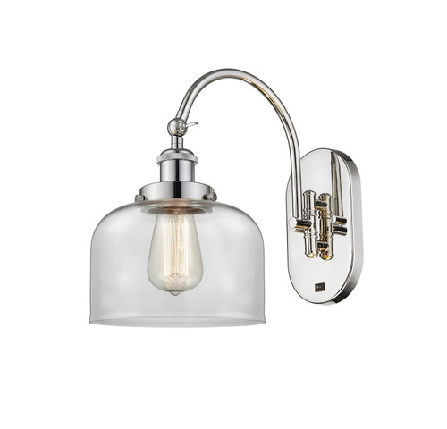 Bell - 1 Light - 8 inch - Polished Nickel - Sconce (918-1W-PN-G72)