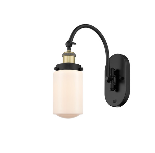 Dover - 1 Light - 5 inch - Black Antique Brass - Sconce (918-1W-BAB-G311)