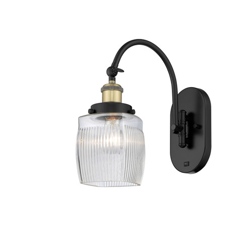 Colton - 1 Light - 6 inch - Black Antique Brass - Sconce (918-1W-BAB-G302-LED)