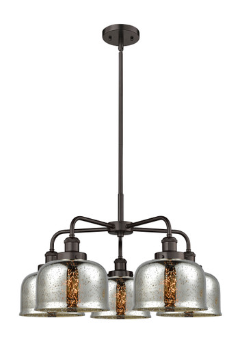 Cone - 5 Light - 26 inch - Oil Rubbed Bronze - Chandelier (916-5CR-OB-G78)