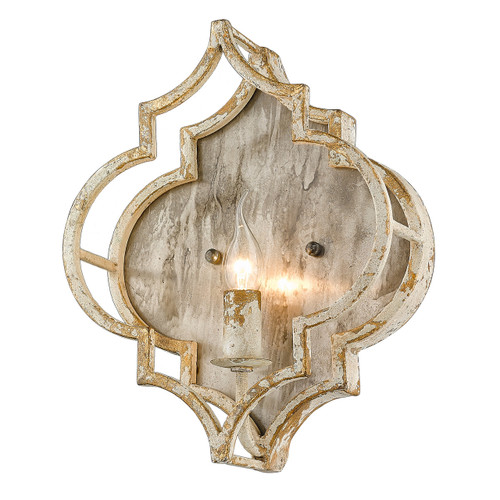 Ravina 1 Light Sconce In Antique Ivory (0872-WSC AI)