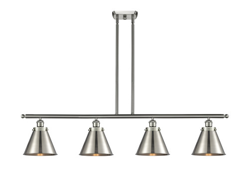 Appalachian - 4 Light - 48 inch - Brushed Satin Nickel - Stem Hung - Island Light (916-4I-SN-M13-SN-LED)