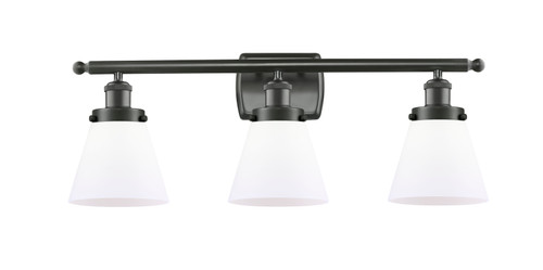 Cone - 3 Light - 26 inch - Oil Rubbed Bronze - Bath Vanity Light (916-3W-OB-G61)