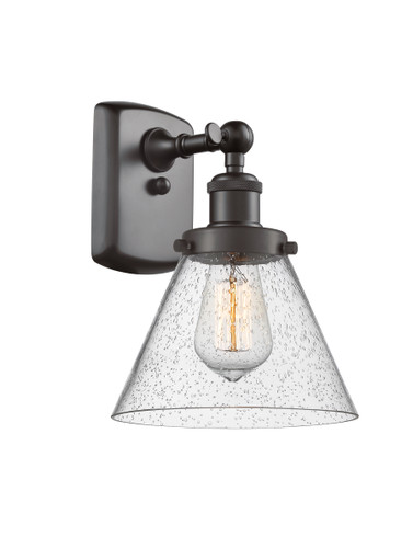 Cone - 1 Light - 8 inch - Oil Rubbed Bronze - Sconce (916-1W-OB-G44-LED)