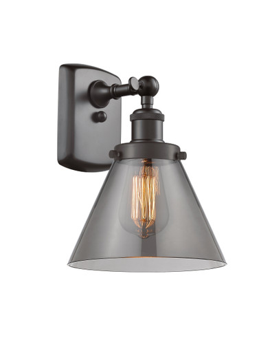 Cone - 1 Light - 8 inch - Oil Rubbed Bronze - Sconce (916-1W-OB-G43-LED)