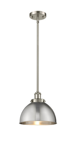 Derby - 1 Light - 10 inch - Brushed Satin Nickel - Pendant (916-1S-SN-MFD-10-SN-LED)