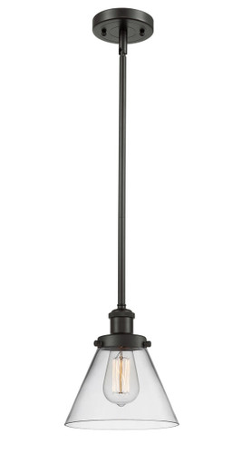 Cone - 1 Light - 8 inch - Oil Rubbed Bronze - Mini Pendant (916-1S-OB-G42-LED)