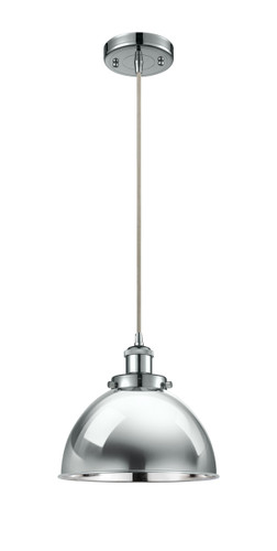 Derby - 1 Light - 10 inch - Polished Chrome - Cord hung - Mini Pendant (916-1P-PC-MFD-10-PC-LED)