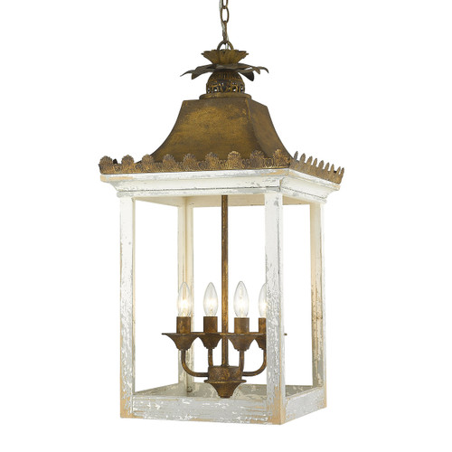 Finley 4 Light Pendant In Burnished Chestnut (0838-4P BC)
