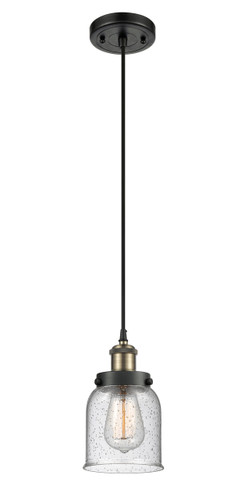 Bell - 1 Light - 5 inch - Black Antique Brass - Cord hung - Mini Pendant (916-1P-BAB-G54-LED)
