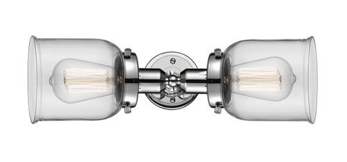 Bell - 2 Light - 19 inch - Polished Chrome - Bath Vanity Light (900H-2W-PC-G52)