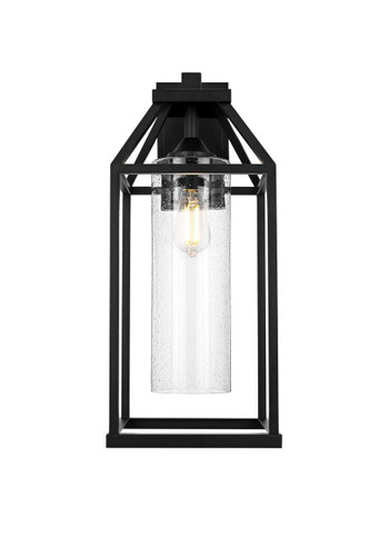 Zora 24 Inch Outdoor Wall Sconce In Black (OD606W24BK)
