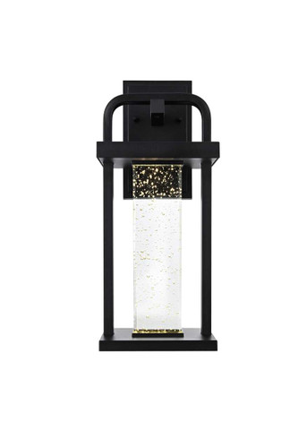 Uriah 16 Inch Led Outdoor Wall Sconce In Black (OD602W15BK)