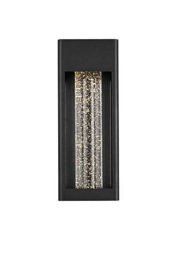 Amaris 15 Inch Led Outdoor Wall Sconce In Black (OD604W15BK)