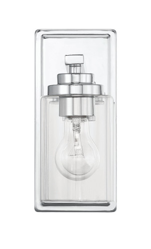Clark 1 Light Wall Sconce in Chrome (20404CH1)
