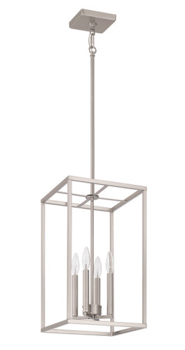 Signature Foyer 4 Light 18" Foyer in Brushed Polished Nickel (60635-BNK)