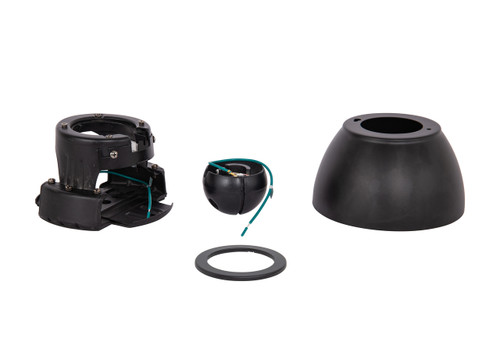 Slope Mount Adapter up to 39 Degrees for TTE, PRT78, PRT102, PRT120, RSH, and AXL80 Fans in Flat Black (SMA39-FB)