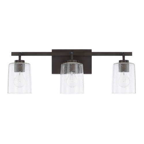 Capital Lighting Greyson 3-Light Vanity Light (128531BZ-449)