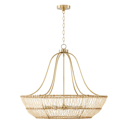 Capital Lighting Wren 6-Light Chandelier (444161MA)