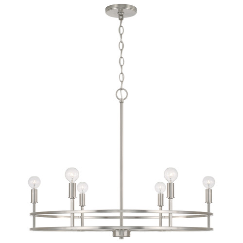Capital Lighting Fuller 6-Light Chandelier (448761BN)