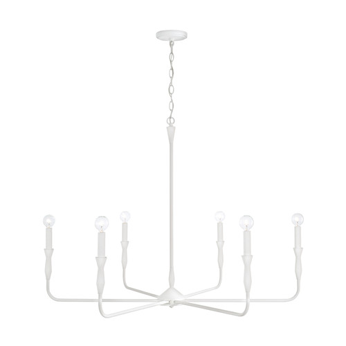 Capital Lighting Paloma 6-Light Chandelier (450362XW)
