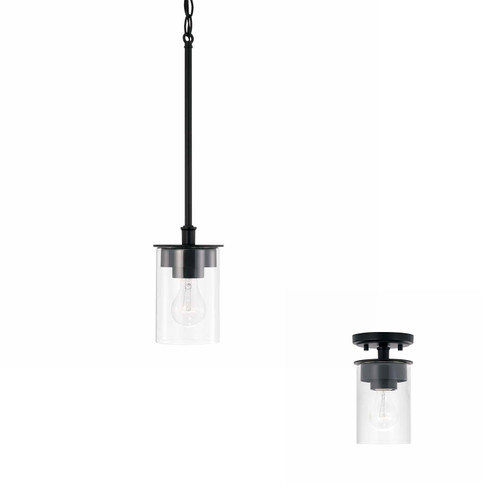 Capital Lighting Mason 1-Light Semi-Flush (246811MB-532)