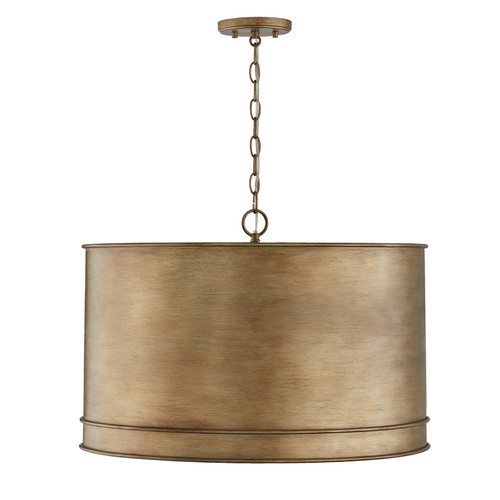 Nole 24"W x 16.5"H 4-Light Pendant in Mystic Luster  (349242ML)