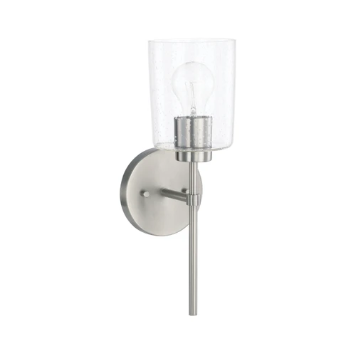 Capital Lighting Greyson 1-Light Wall Sconce (628511BN-449)