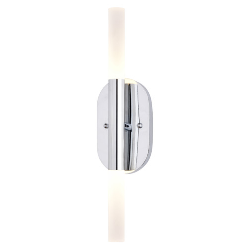 Vaxcel Fulton 2 Light LED Wall Light Chrome (W0487)