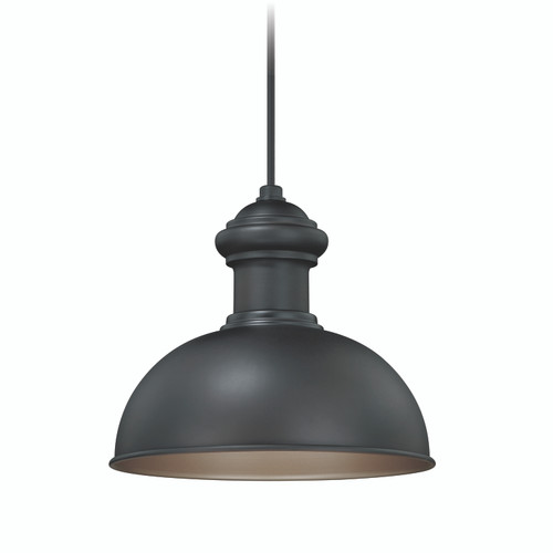 Franklin 10-in Outdoor Pendant Oil Burnished Bronze (T0152)