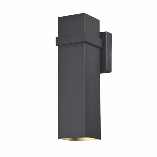 Lavage 4-in LED Outdoor Wall Light Textured Black (T0398)