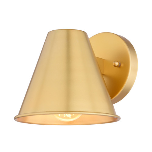 Smith 6.5-in. W Outdoor Wall Light Gold (T0793)