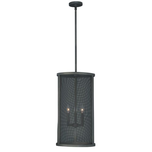Vaxcel Wicker Park 13-in Pendant Warm Pewter (P0101)