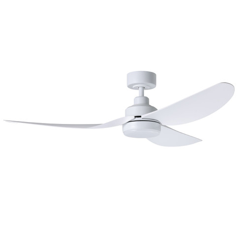 Arlington 56" 3 Blade  DC Fan w/LED Light, 4.5 inch Rod, Smart Compatible (Kit sold separately)  White, White Accents, White Blades (235145-5601A)
