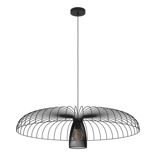 Champerico 38.7-inch 1-Light Black Pendant Light (390217A)