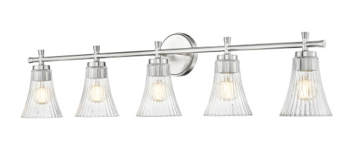 Belle 5 Light Vanity in Brushed Nickel (7519-5V-BN)