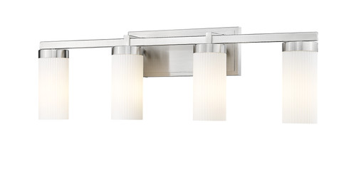 Danica 4 Light Vanity in Brushed Nickel (3044-4V-BN)