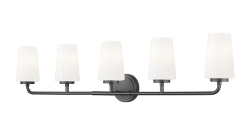 Montford 5 Light Vanity in Matte Black (7005-5V-MB)