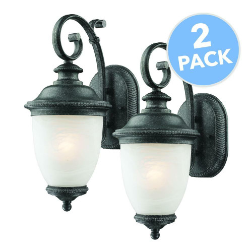 Laurel Designs Outdoor Wall Fixtures-2 pack in Dark Slate (AFJBI-S)