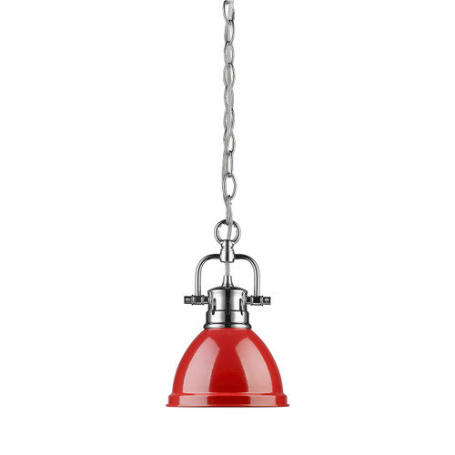 Mini Pendant with Chain (3602-M1L CH-RD)