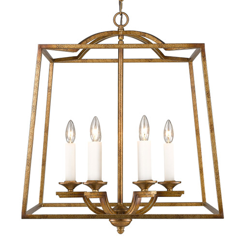 Athena 6 Light Pendant in Grecian Gold (3072-6P GG)