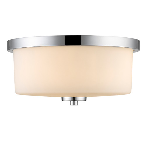 Evette Flush Mount in Chrome (8037-FM CH-OP)