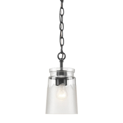 Travers Mini Pendant in Matte Black (1405-M1L BLK-CAG)