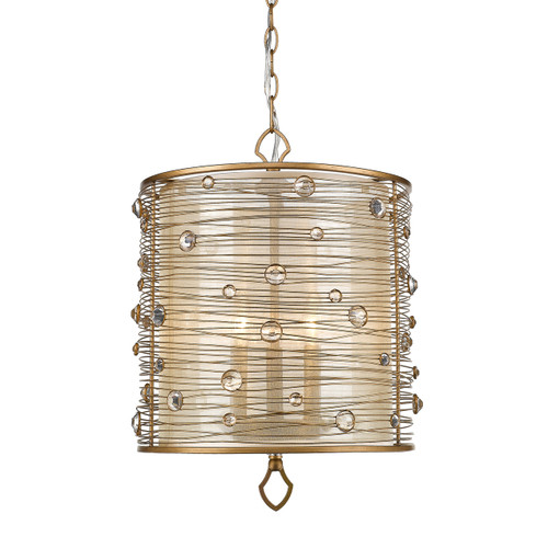 Joia 3 Light Pendant in Peruvian Gold (1993-3P PG)
