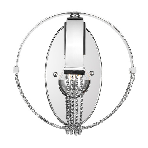 Carter 1 Light Wall Sconce in Chrome (7001-WSC CH)