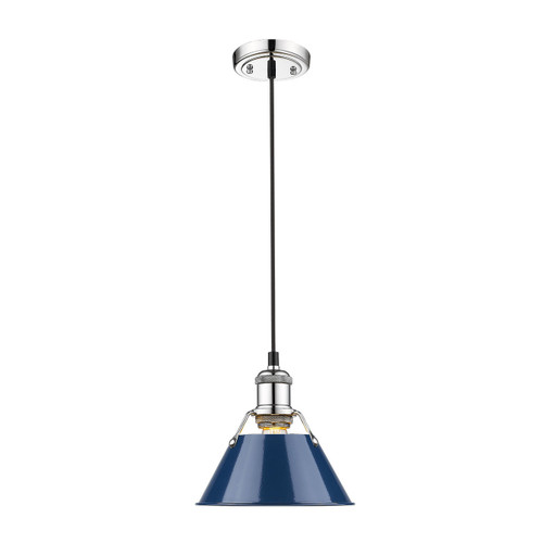 Mini Pendant - 7" (3306-S CH-NVY)