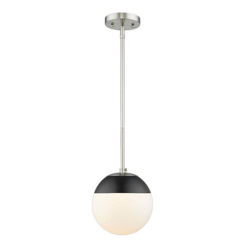Small Pendant with Rod (3218-S PW-BLK)
