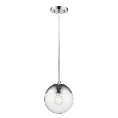 Dixon Small Pendant with Rod in Chrome (3219-S CH-CH)