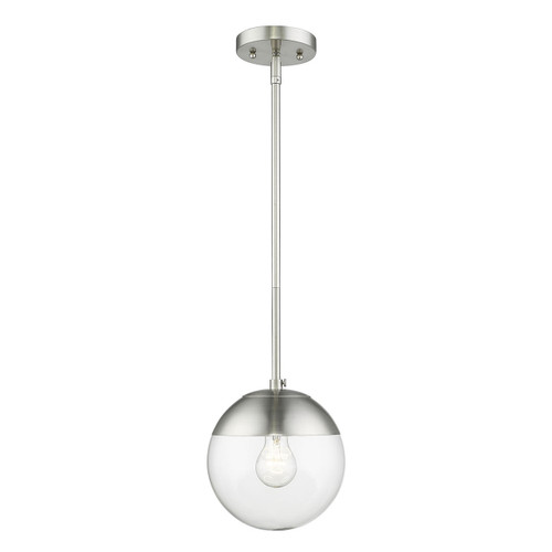 Dixon Small Pendant with Rod in Pewter (3219-S PW-PW)