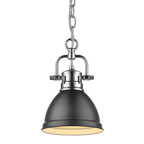 Mini Pendant with Chain (3602-M1L CH-BLK)